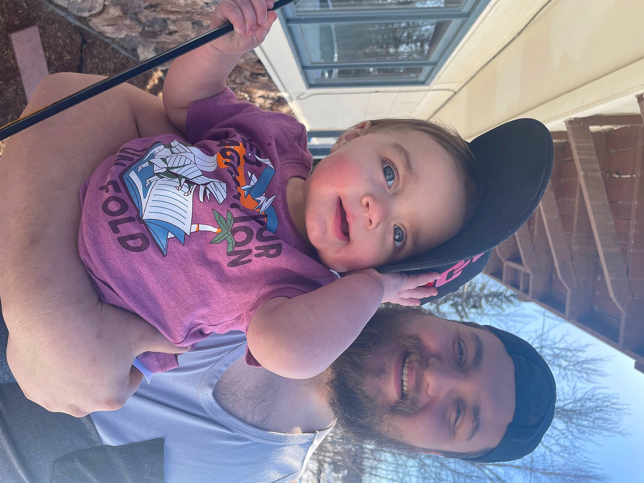 Juniper is registered to the contest to win money with this photo: baby, black_hair, child, cool, event, forehead, fun, happy, hat, headwear, human, joy, leisure, mouth, nose, organ, people, person, purple, smile