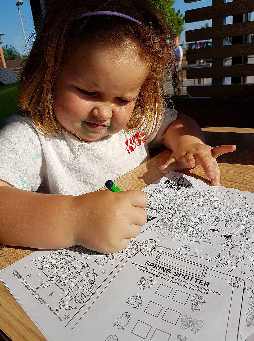 Maizie joined the competition — help win amazing prizes! child, design, fun, girl, hand, homework, joy, learning, person, play, toddler, writing, writing_instrument_accessory