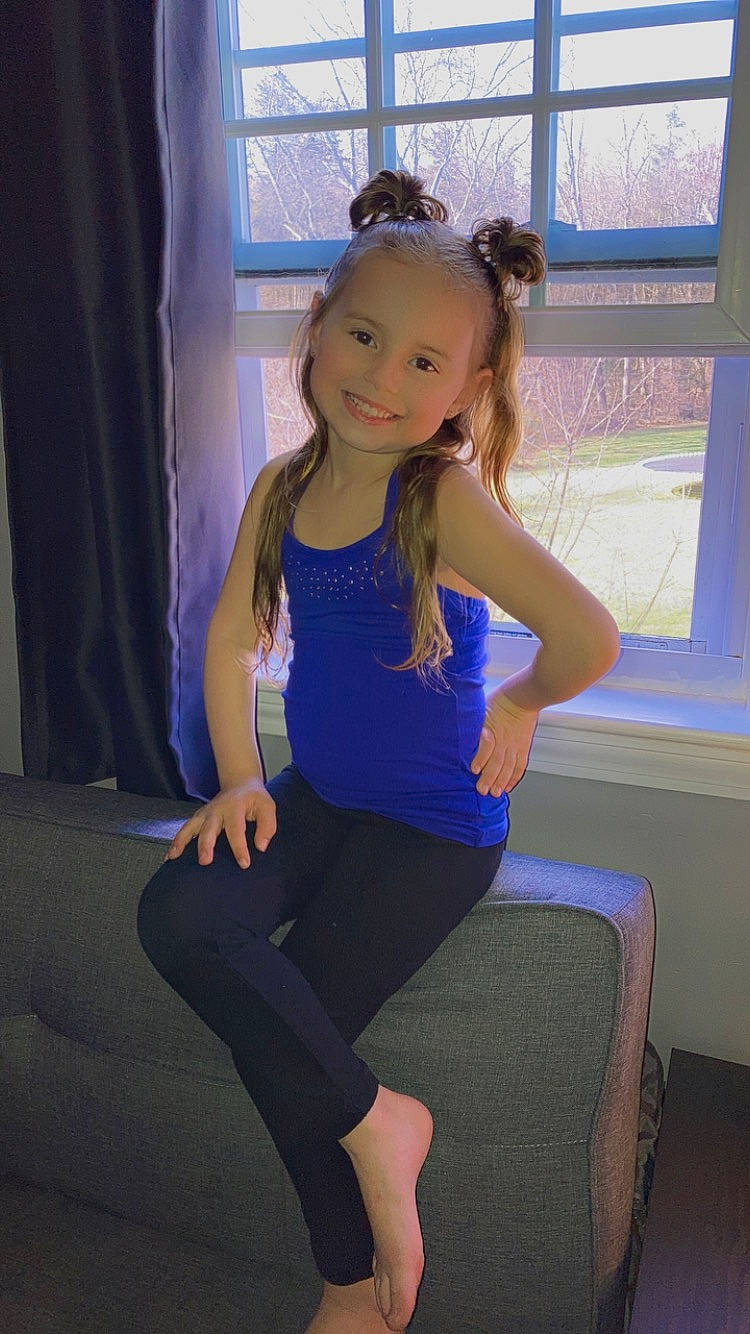 Mia joined the competition — help win amazing prizes! abdomen, active_pants, elbow, face, flash_photography, fun, hair, head, human_body, joint, joy, knee, neck, person, purple, shoulder, smile, sportswear, thigh, trunk