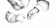 Hollie joined the competition — help win amazing prizes! baby, black_and_white, calm, child, closeup, cute, delicate, face, hands, high_contrast, infant, monochrome, newborn, peaceful, portrait, resting, sleeping, soft_light, toddler, young