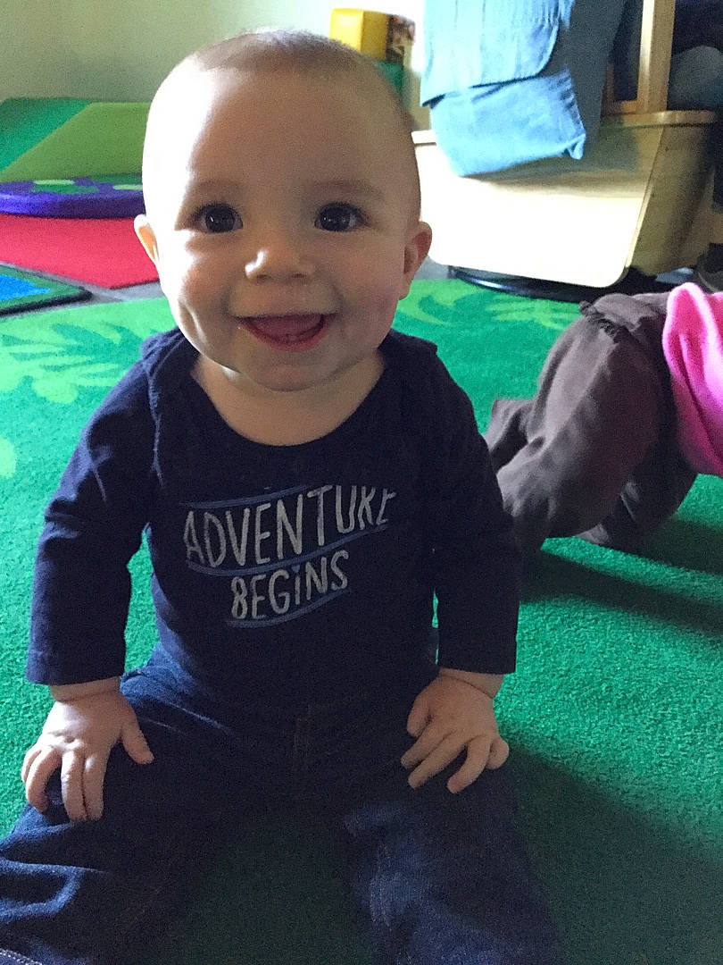 Jaxen joined the competition — help win amazing prizes! arm, baby, beauty, cheek, child, cool, eye, face, facial_expression, forehead, fun, happy, head, joy, nose, person, play, product, skin, smile