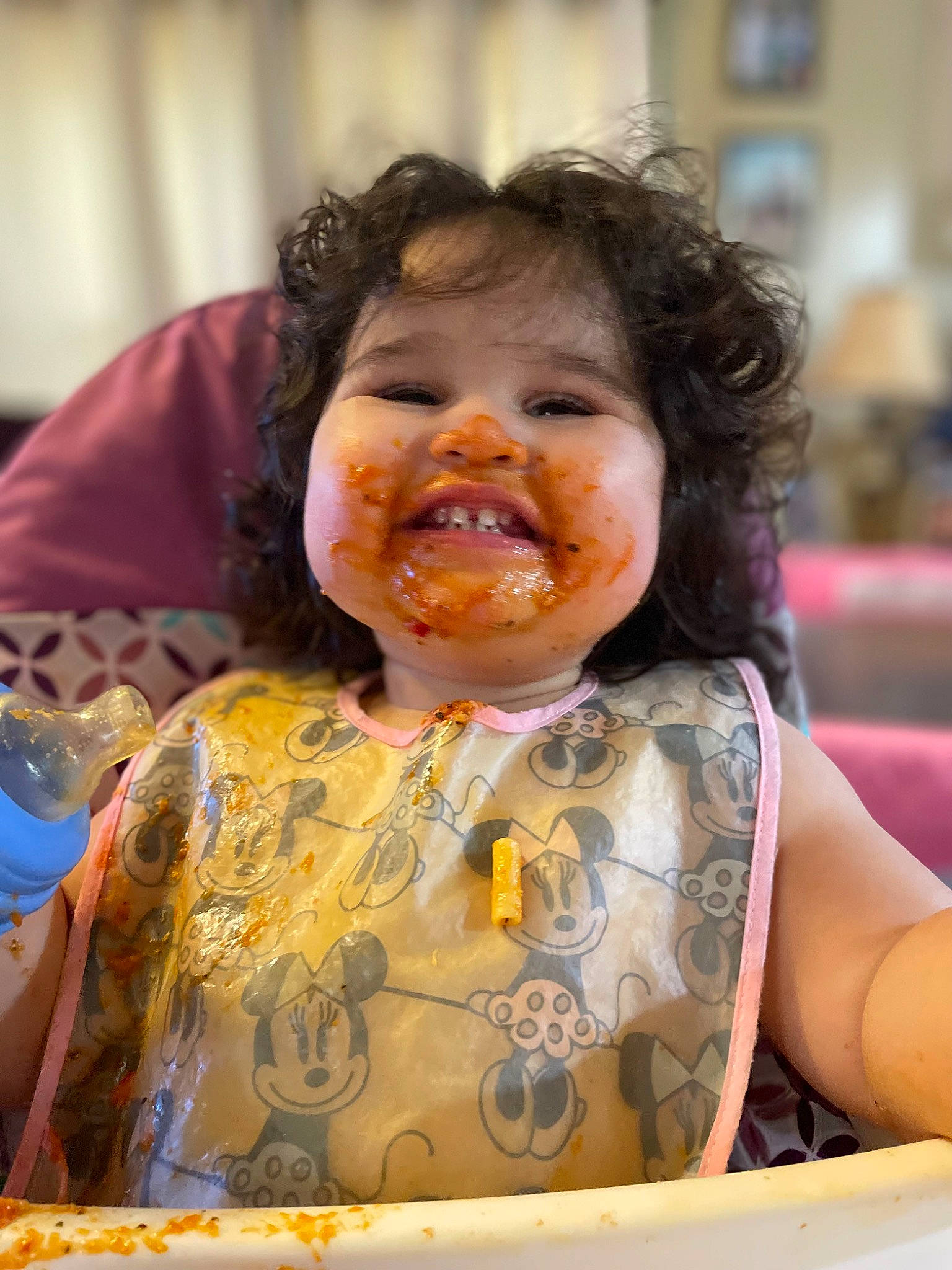 Xena joined the competition — help win amazing prizes! baby, chair, cheek, child, chin, event, fun, happy, iris, joy, lip, mouth, nose, party, person, skin, smile, sweetness, t_shirt, tableware