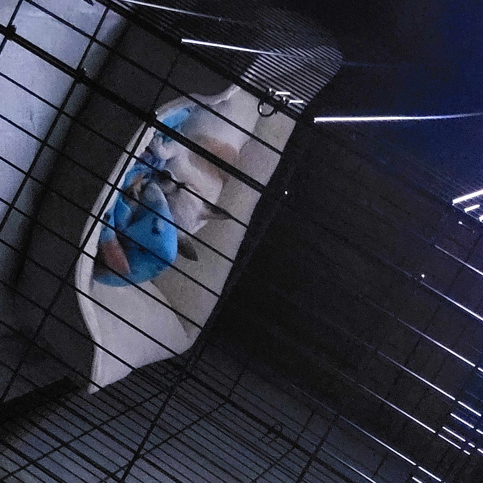 Cricket is registered to the contest to win money with this photo: automotive_design, building, city, composite_material, electric_blue, engineering, event, flooring, glass, grille, metal, pattern, shadow, space, stairs, steel, symmetry, tints_and_shades, tower_block, urban_design