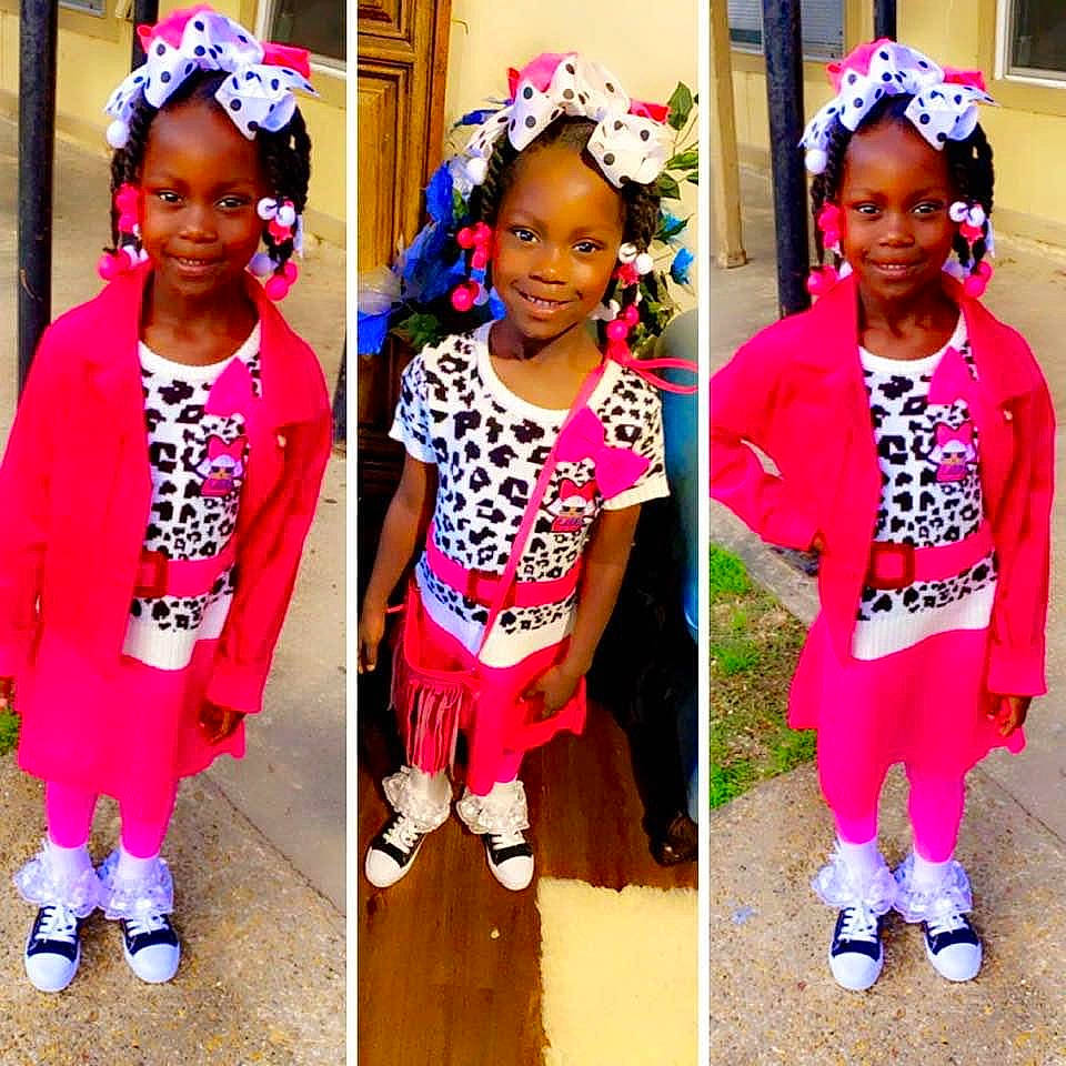 Courtney is registered to the contest to win money with this photo: baby_toddler_clothing, clothing, cool, facial_expression, fashion, footwear, hairstyle, happy, hat, headband, joy, magenta, person, pink, shoe, sleeve, smile, street_fashion, t_shirt, toddler