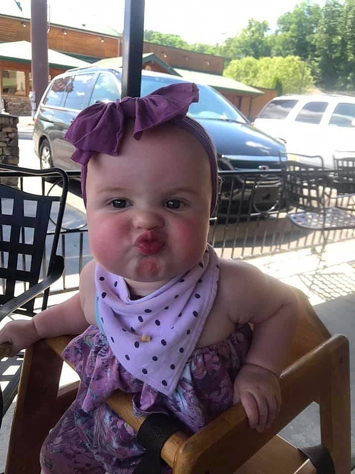 Braelynn is registered to the contest to win money with this photo: baby, child, ear, fashion_accessory, hat, head, headgear, person, sun_hat, toddler, vacation