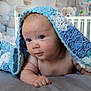 Maxim joined the competition — help win amazing prizes! baby, balloons, bed, blanket, child, closeup, cozy, crochet, curious, cute, face, head, indoors, infant, lying, nursery, portrait, skin, soft, teddy_bear