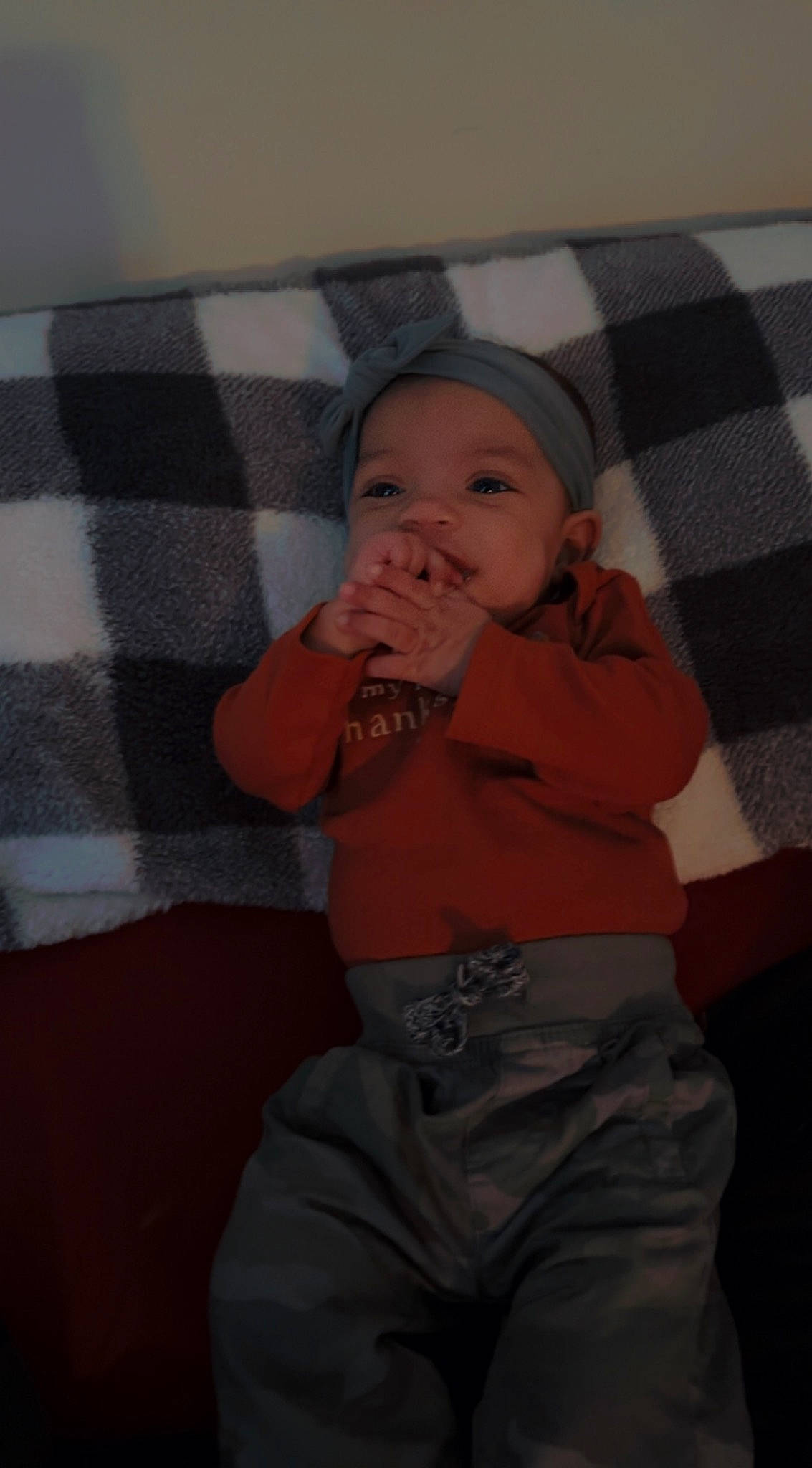 Royalty joined the competition — help win amazing prizes! baby, baby_toddler_clothing, cheek, comfort, eye, face, finger, flooring, fun, head, headwear, iris, mouth, nose, pattern, person, skin, sleeve, standing, tartan