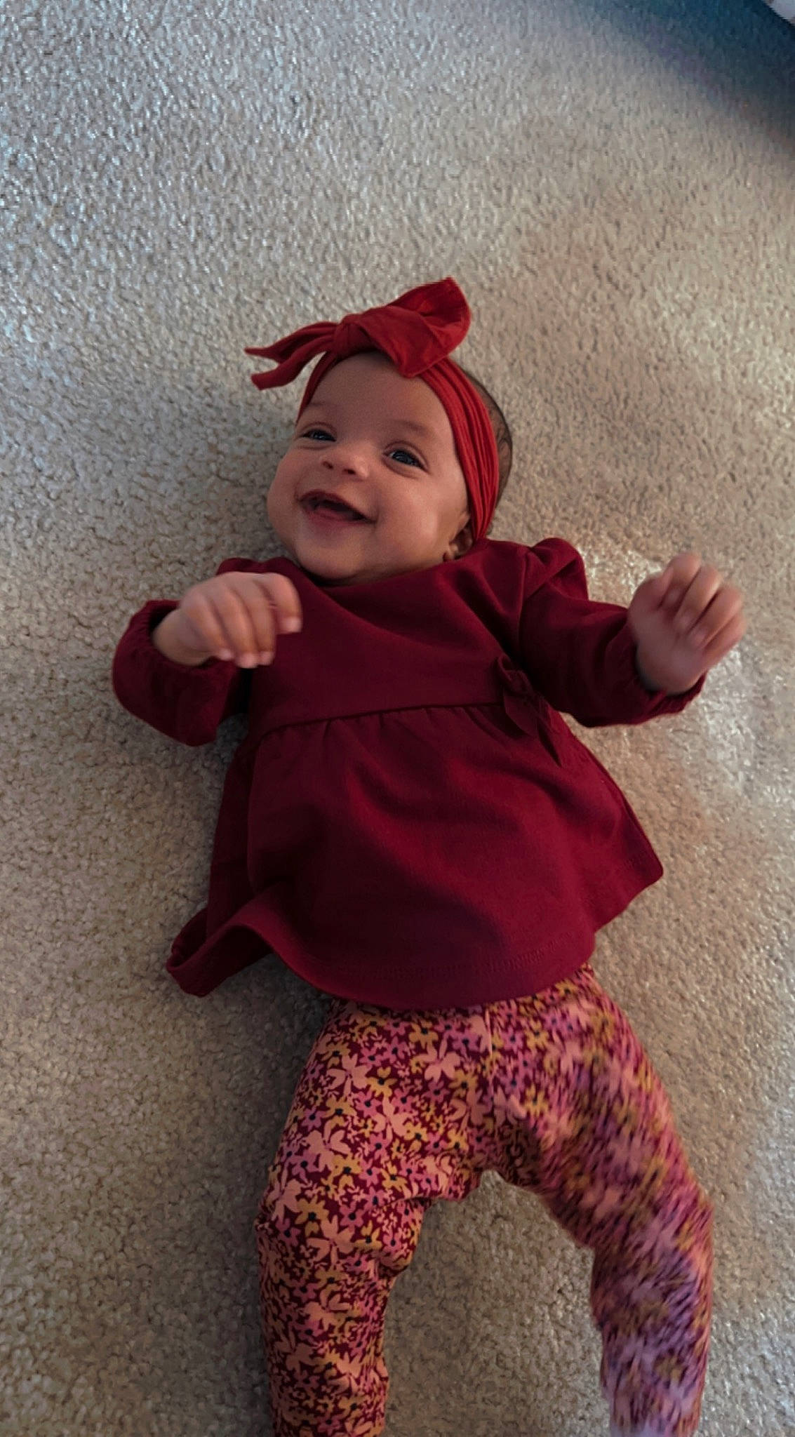 Royalty joined the competition — help win amazing prizes! baby, baby_toddler_clothing, child, face, fashion_accessory, flooring, fun, happy, hat, head, headwear, joy, magenta, pattern, person, pink, sitting, skin, sleeve, smile