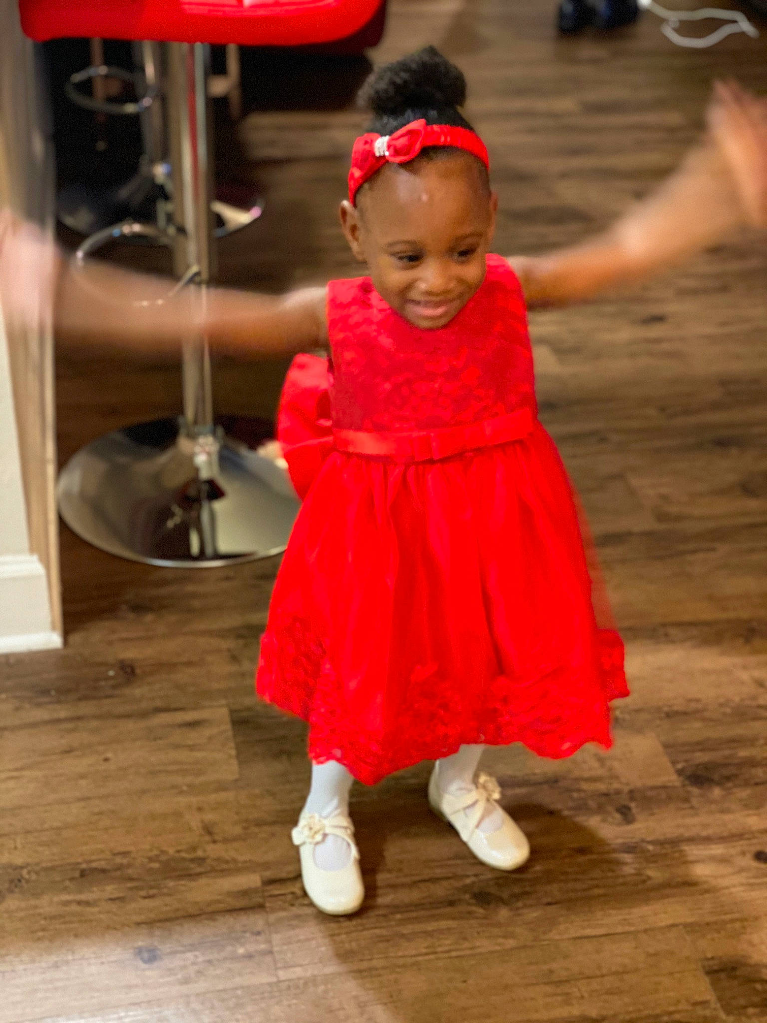 Jazzlynn joined the competition — help win amazing prizes! child, child_model, dress, joy, person, red, toddler