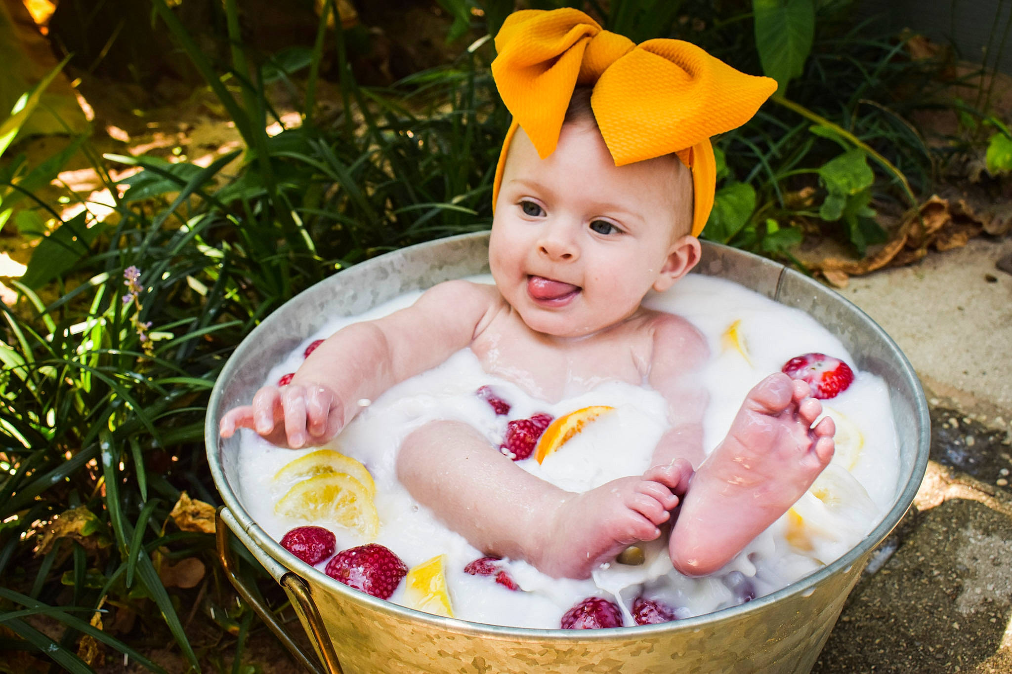 Annaliese joined the competition — help win amazing prizes! baby, baby_products, cheek, child, costume, headgear, person, pink, product, smile, toddler