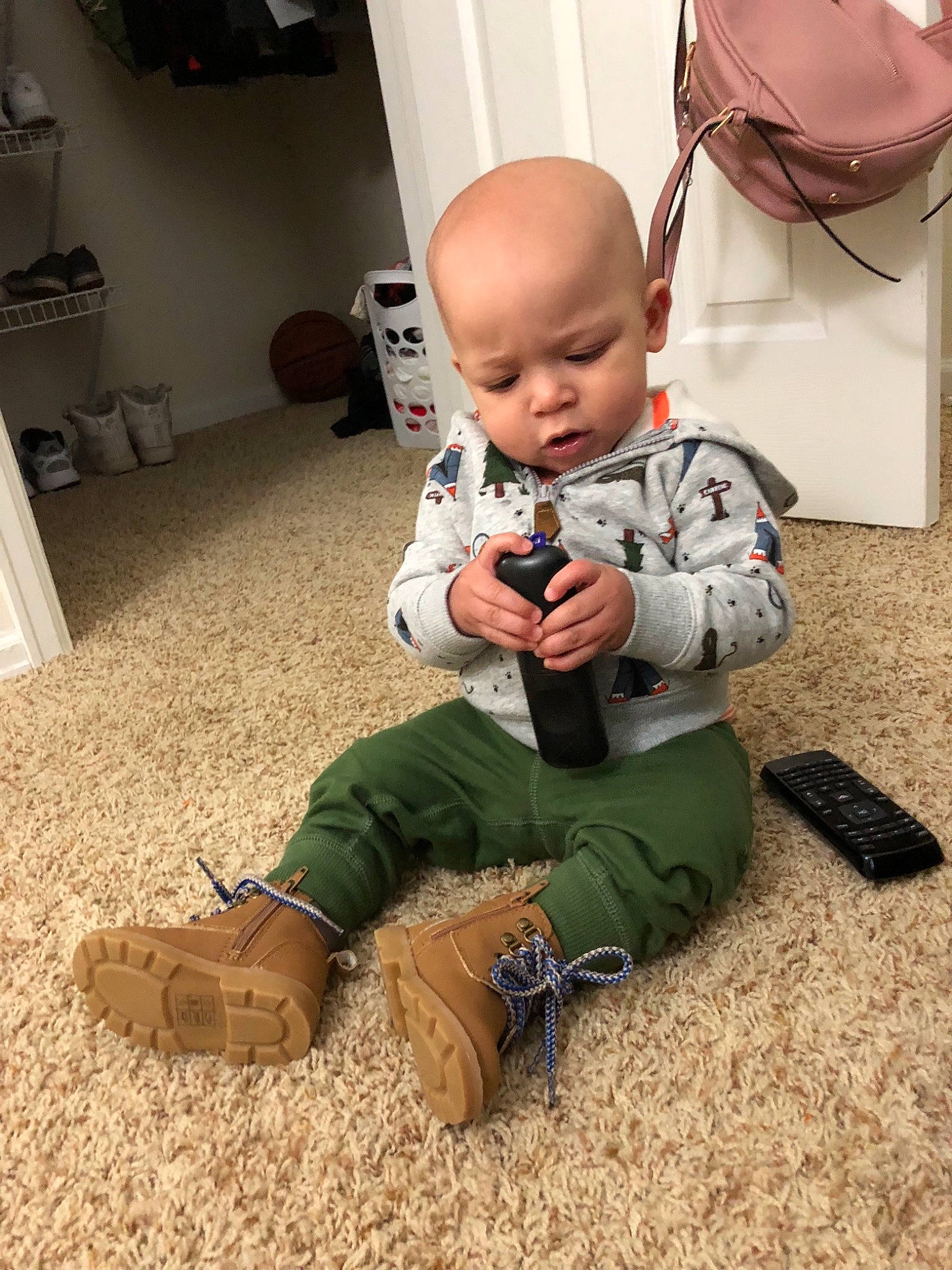 Isaiah joined the competition — help win amazing prizes! child, human_behavior, infant, person, play, product, sitting, toddler, toy
