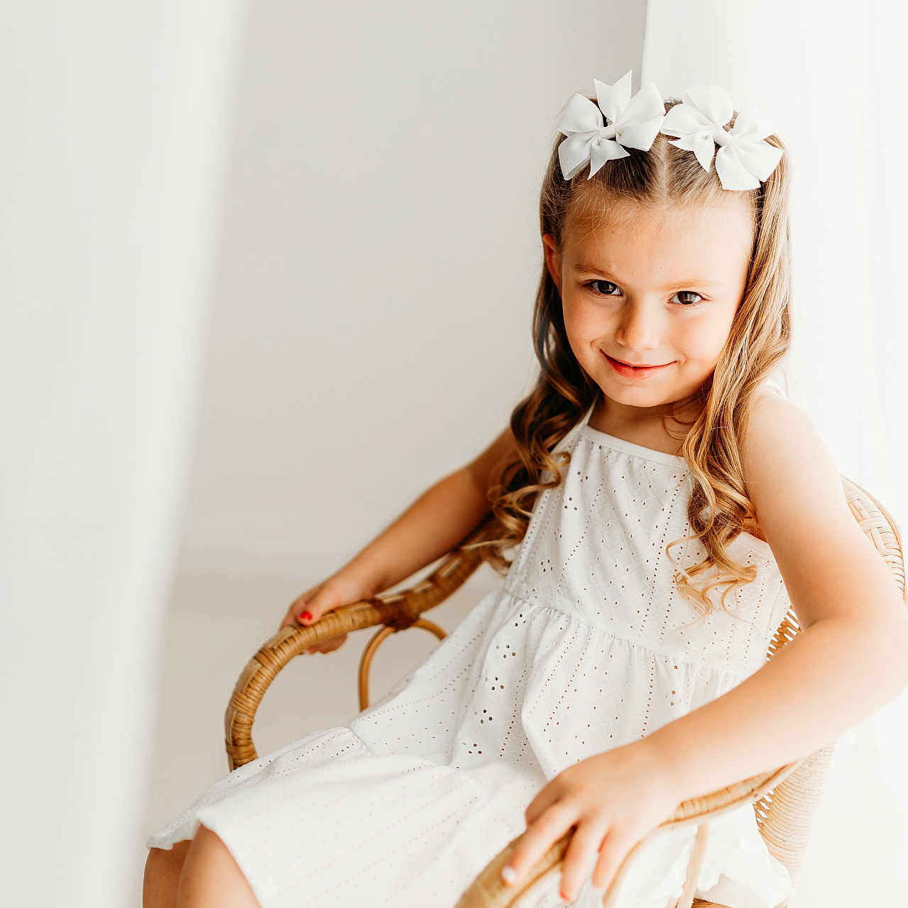 Ava Lily joined the competition — help win amazing prizes! accessories, child, clothing, crib, dress, eveningdress, face, fashion, female, formalwear, furniture, girl, happy, head, infantbed, person, photography, portrait, sitting, smile