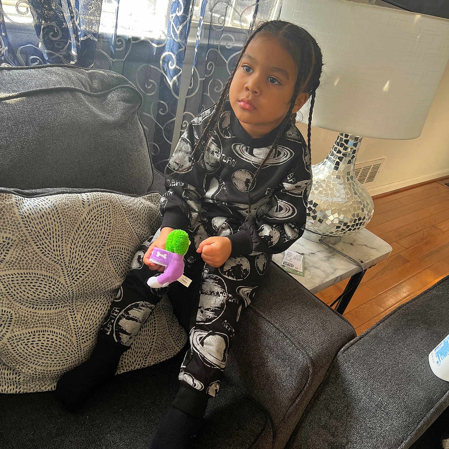 Ace joined the competition — help win amazing prizes! architecture, building, chair, child, clothing, couch, face, female, furniture, girl, head, indoors, interiordesign, livingroom, person, photography, portrait, room, sitting, toy