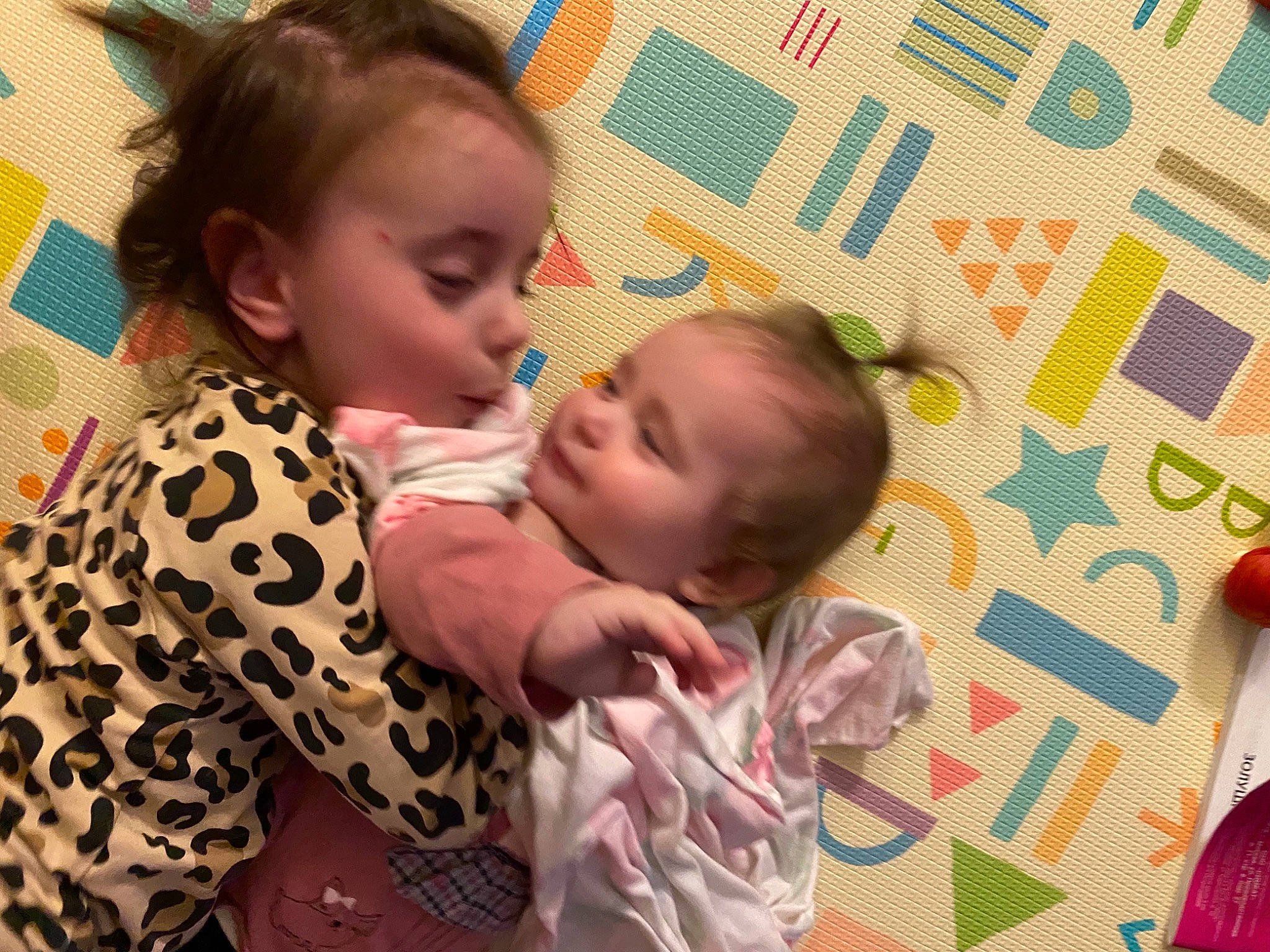 Anastasia is registered to the contest to win money with this photo: baby, baby_products, baby_toddler_clothing, cheek, child, comfort, ear, facial_expression, flooring, fun, happy, iris, linens, nose, pattern, person, room, skin, smile, textile