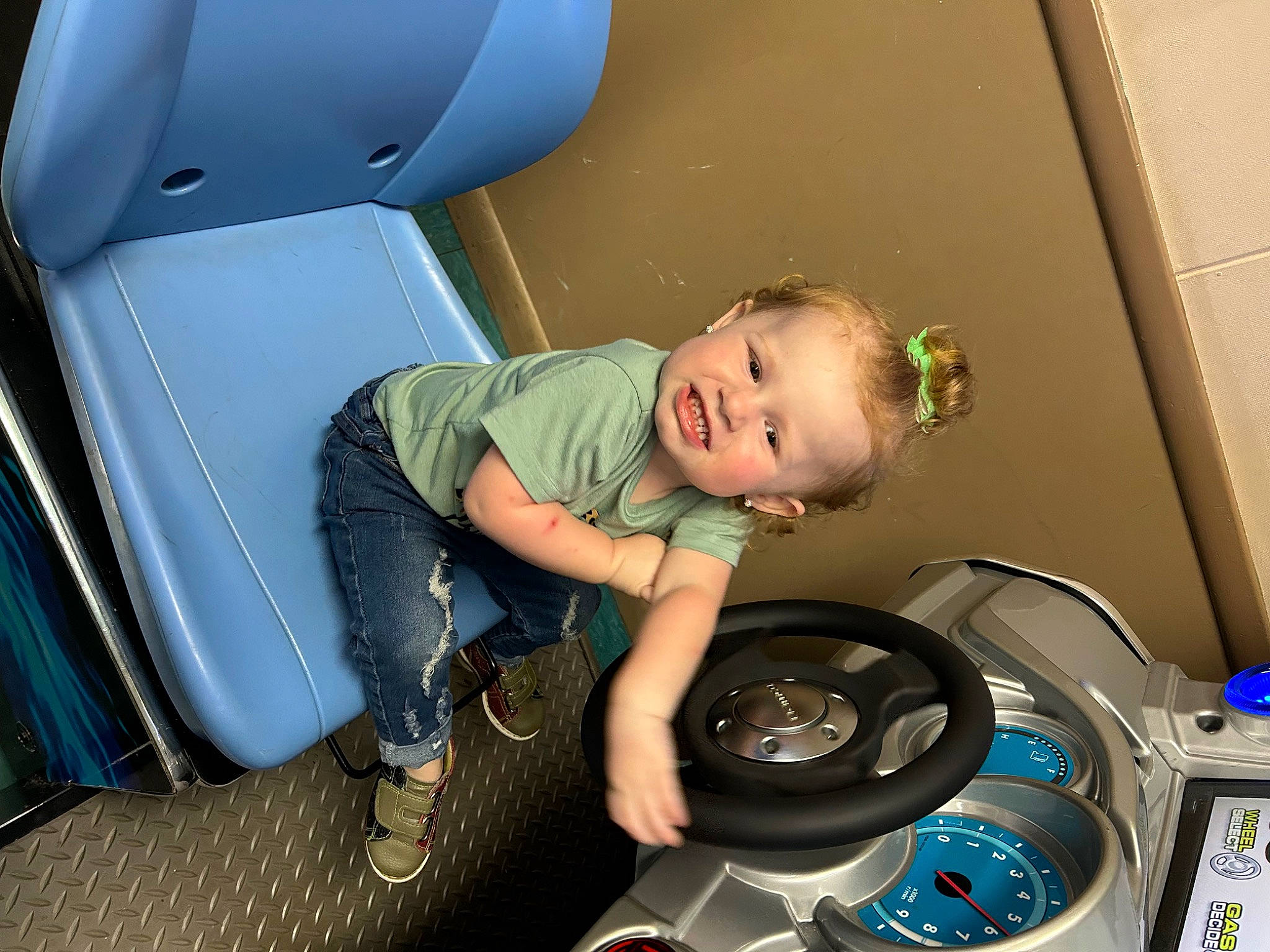 Ivory joined the competition — help win amazing prizes! auto_part, automotive_design, automotive_exterior, automotive_tire, child, electric_blue, flash_photography, fun, gas, home_appliance, leg, machine, motor_vehicle, person, product, service, shorts, smile, sneakers, toddler