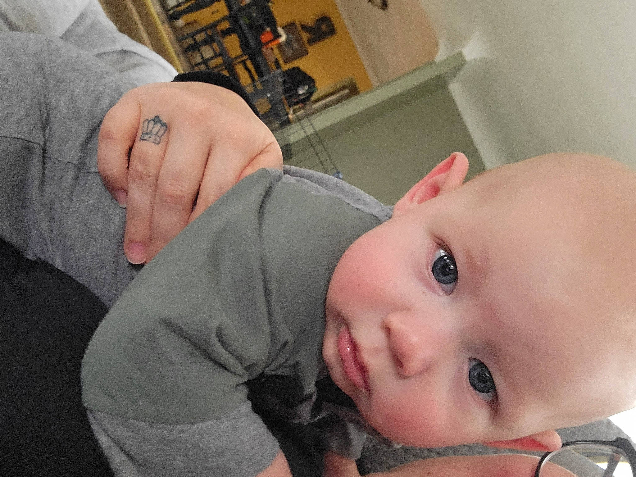 Odin joined the competition — help win amazing prizes! baby, baby_toddler_clothing, cheek, child, comfort, elbow, eye, eyelash, finger, gesture, hand, joint, lip, mouth, muscle, nose, person, shelf, skin, toddler