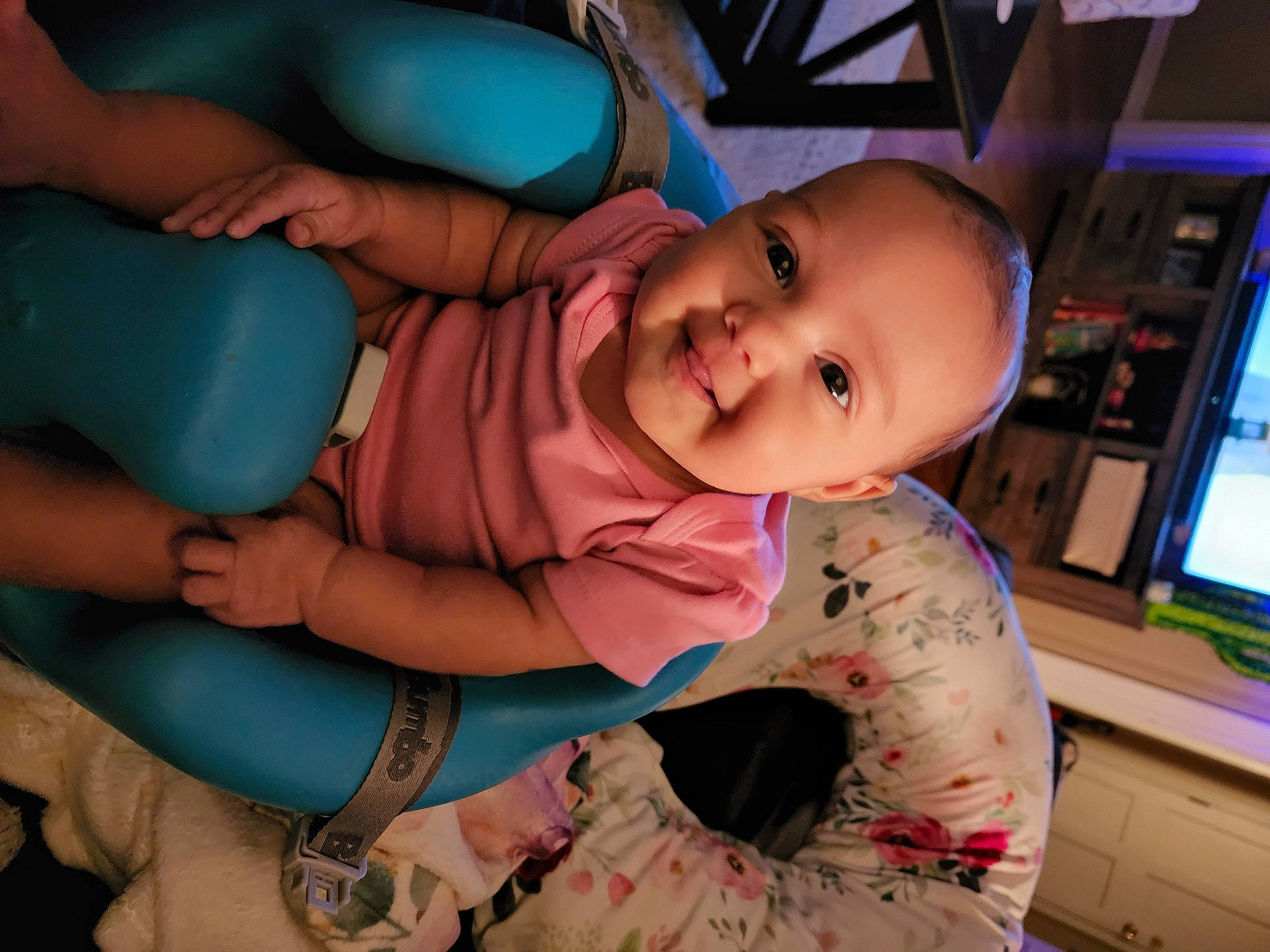 Elizabeth joined the competition — help win amazing prizes! arm, baby, baby_toddler_clothing, cheek, child, comfort, facial_expression, finger, fun, hairstyle, hand, happy, human_body, iris, joy, mouth, nose, person, product, skin