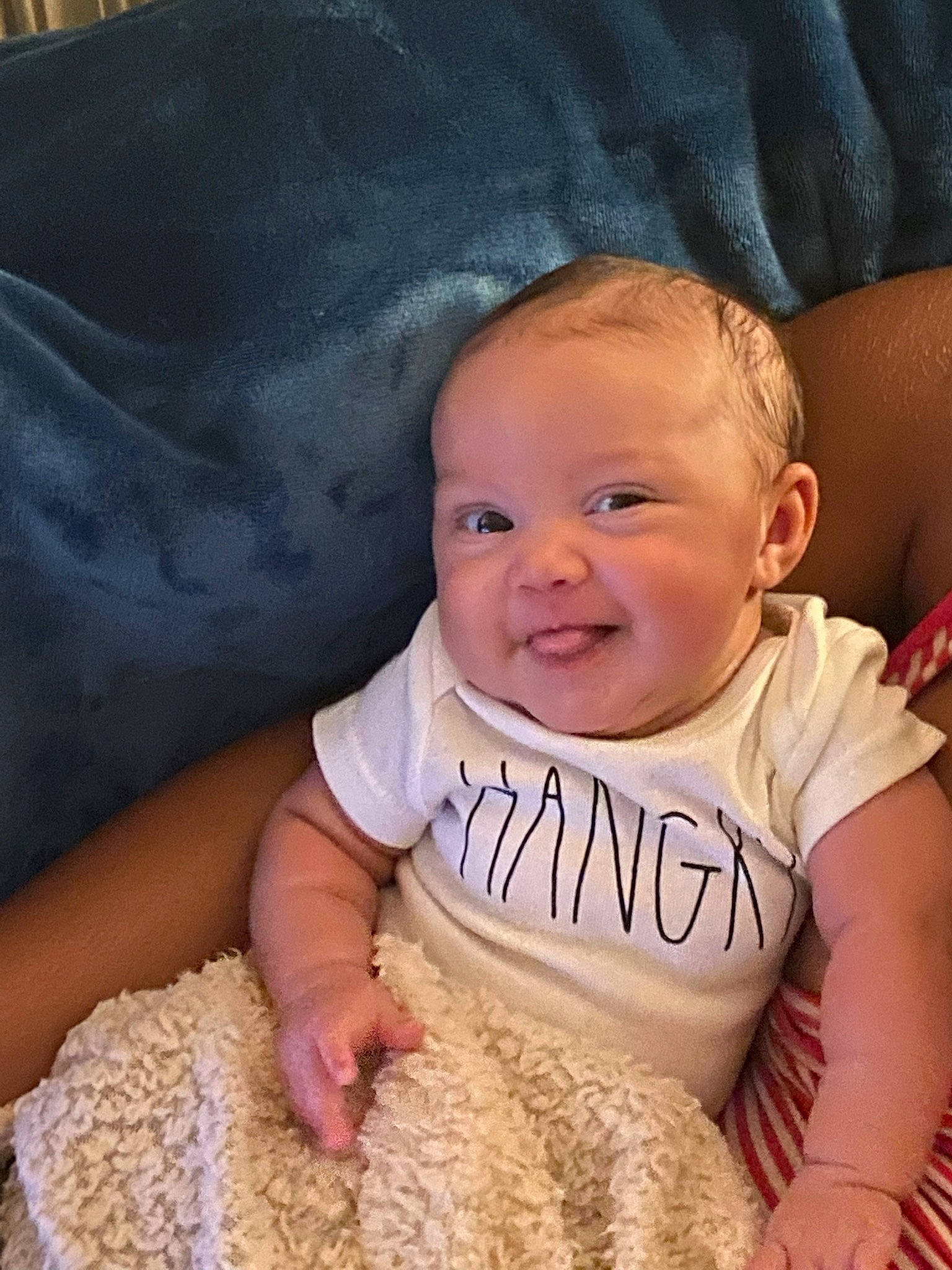 Elizabeth joined the competition — help win amazing prizes! baby, baby_toddler_clothing, cheek, child, chin, comfort, eye, face, happy, head, headgear, iris, lip, mouth, nose, person, skin, sleeve, smile, textile