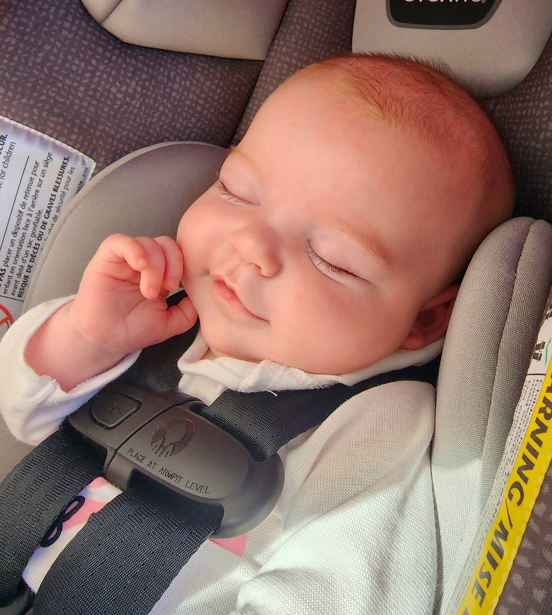 Charley joined the competition — help win amazing prizes! baby, baby_in_car_seat, baby_products, baby_sleeping, baby_toddler_clothing, car_seat, cheek, child, comfort, ear, eyelash, finger, happy, iris, material_property, nose, organ, person, skin, smile