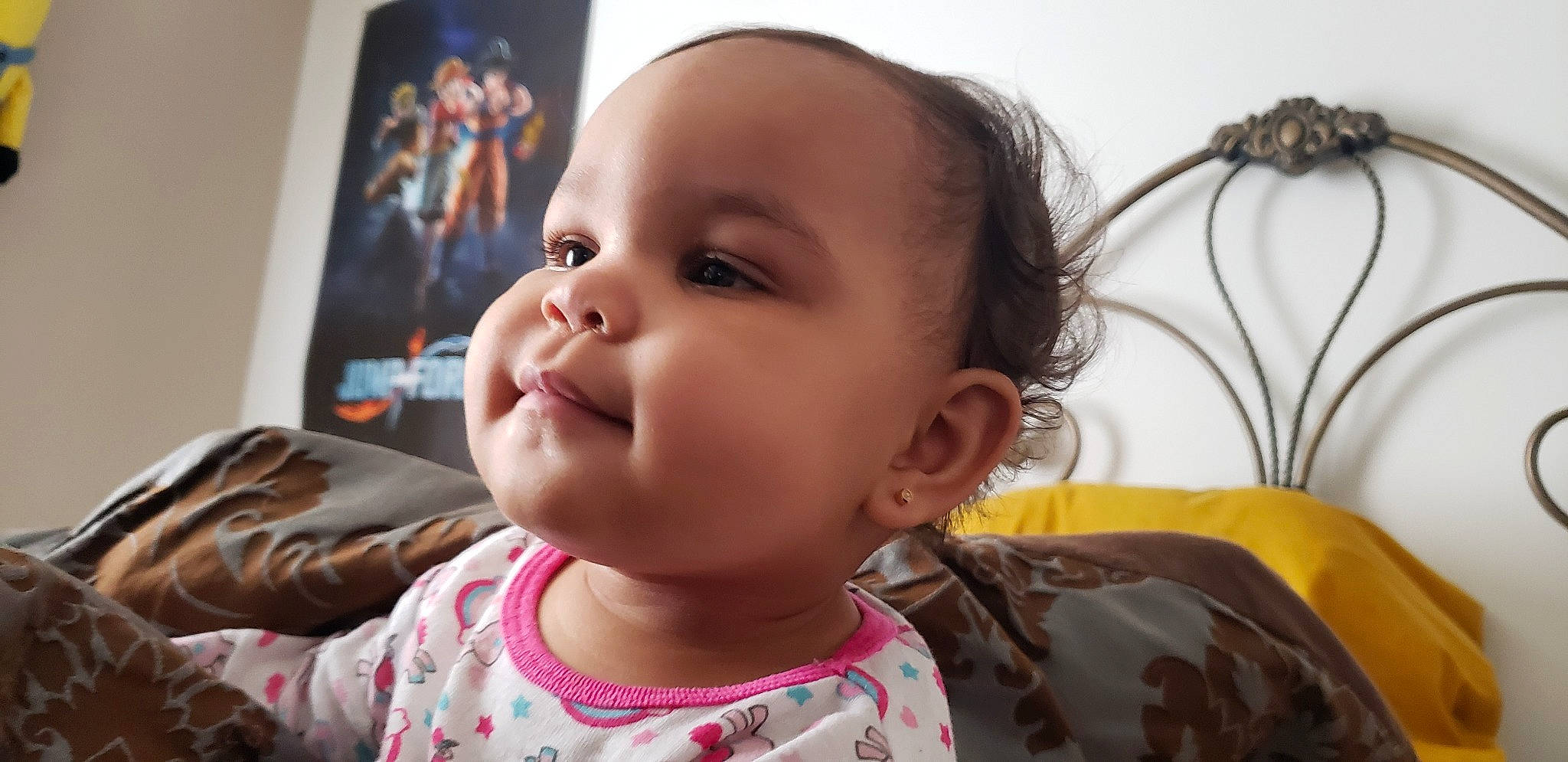 Myrah joined the competition — help win amazing prizes! baby, cheek, child, chin, close_up, ear, eye, eyebrow, face, facial_expression, forehead, head, lip, mouth, neck, nose, organ, person, skin, smile