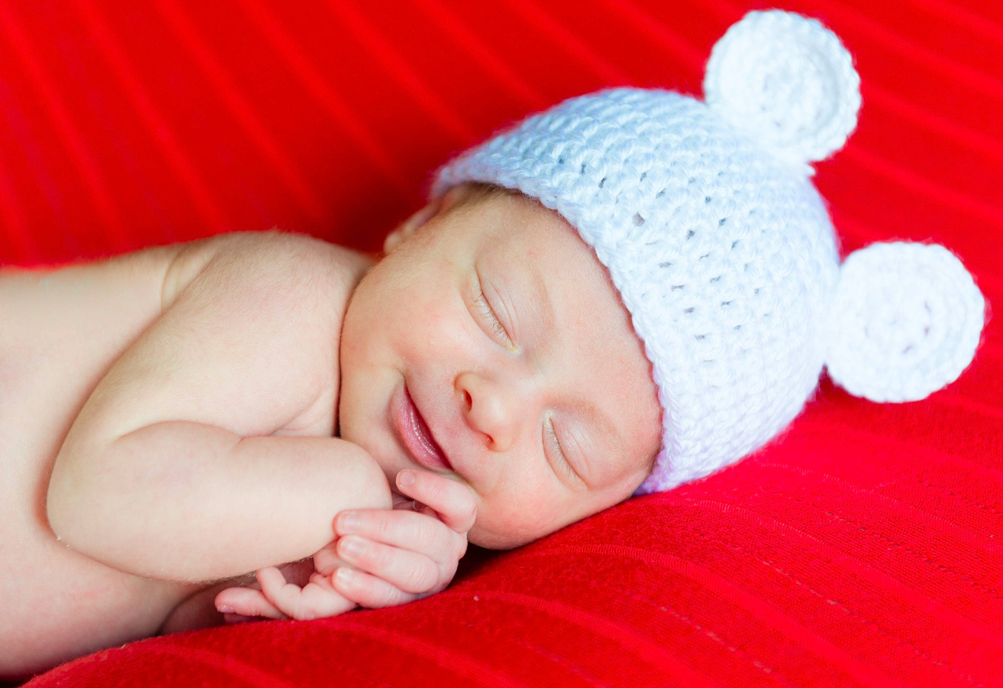 Erika joined the competition — help win amazing prizes! baby, baby_sleeping, beanie, bedtime, cap, child, headgear, headwear, person, photography, skin, sleep, toddler
