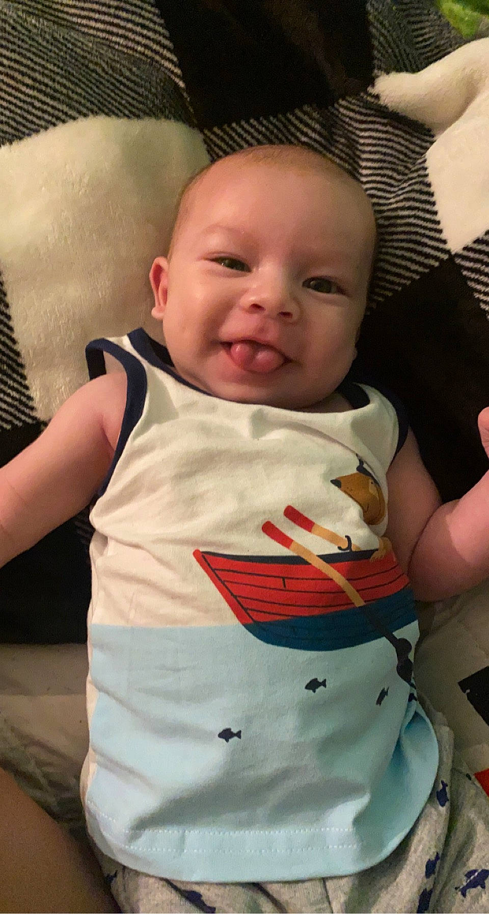 Braylen is registered to the contest to win money with this photo: baby, baby_toddler_clothing, cheek, chin, comfort, eyebrow, face, facial_expression, hairstyle, head, iris, lip, mouth, neck, nose, person, product, skin, sleeve, smile