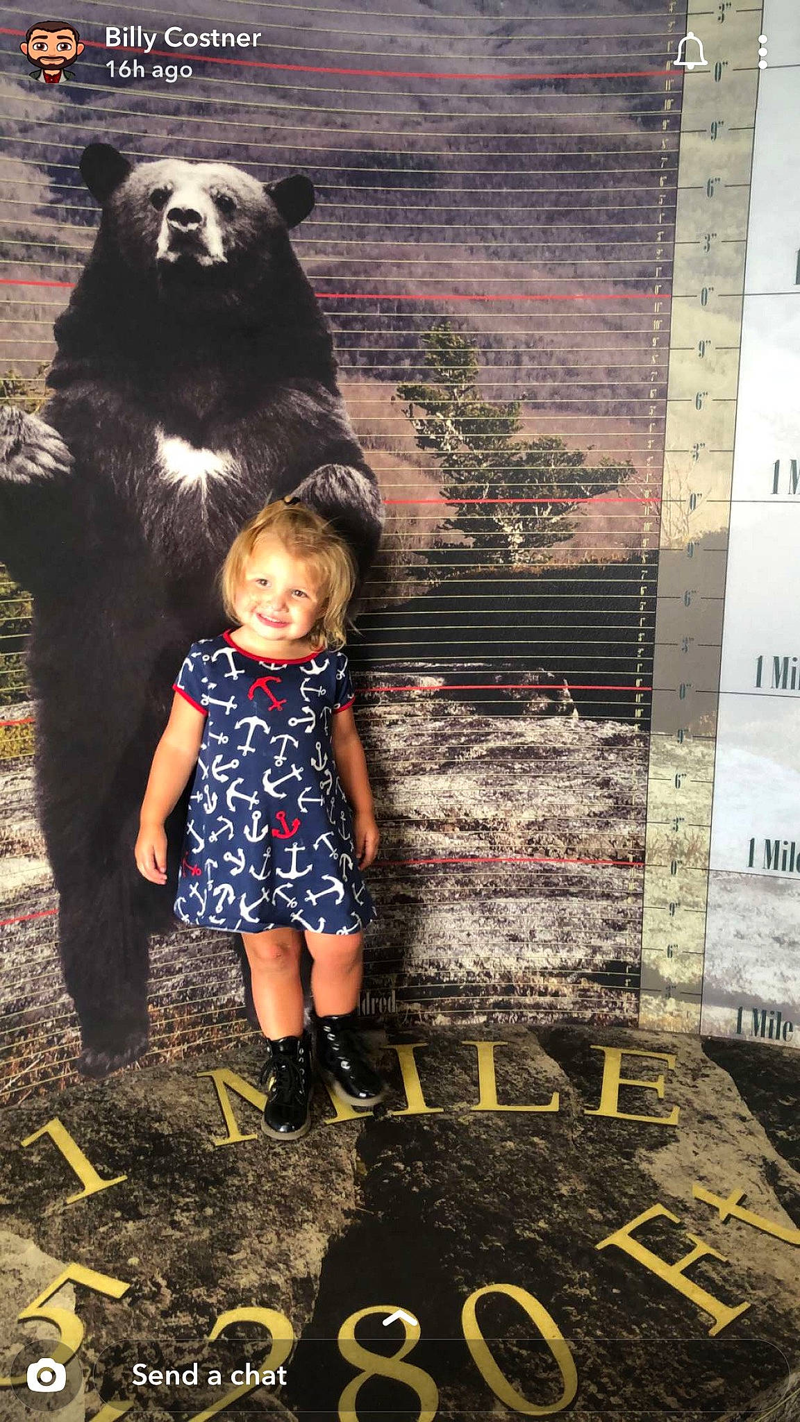 Carsyn joined the competition — help win amazing prizes! adaptation, bear, child, joy, person, smile