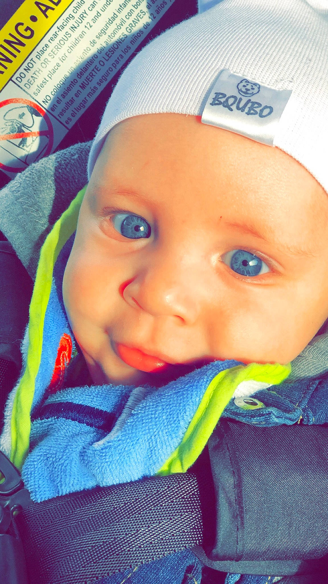 Kellen joined the competition — help win amazing prizes! baby, cheek, child, chin, close_up, eye, eyebrow, face, forehead, head, headgear, iris, joy, lip, mouth, nose, person, photography, skin, smile