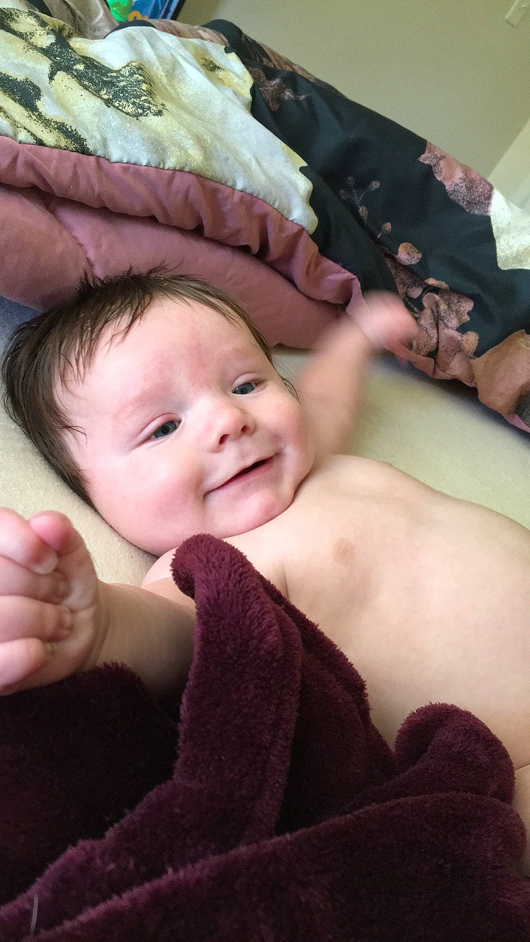 Alaric is registered to the contest to win money with this photo: baby, cheek, child, ear, eye, face, finger, hand, head, joy, leg, mouth, muscle, nose, person, skin, smile, thumb, toddler