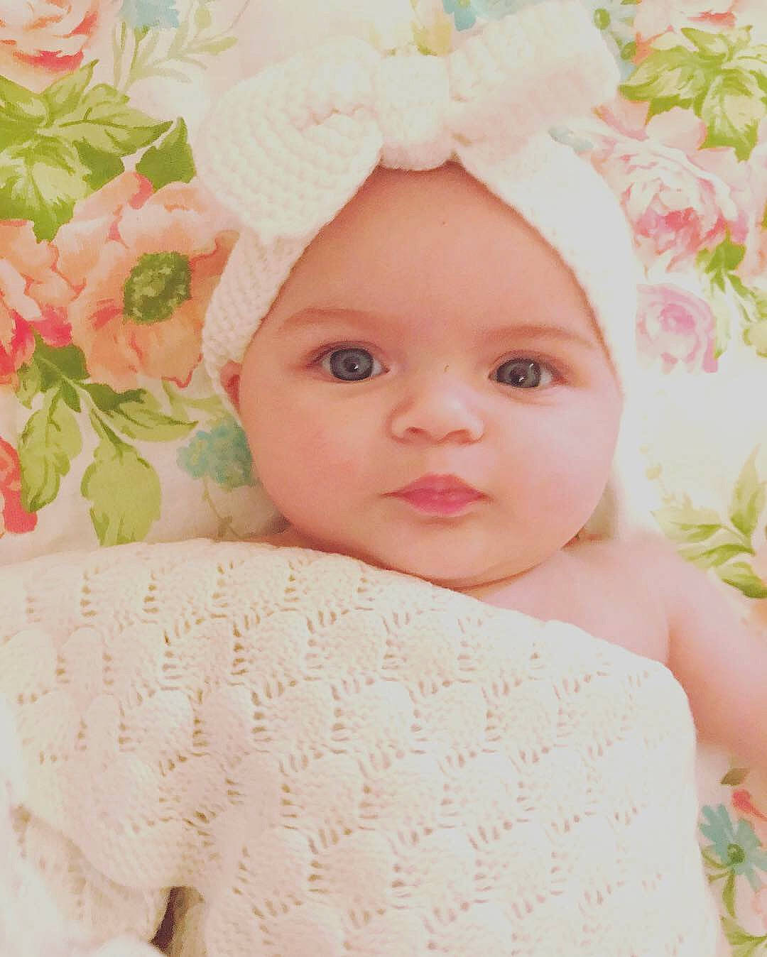 Finnley Rose is registered to the contest to win money with this photo: cheek, child, girl, hair_accessory, infant, lip, person, pink, skin, smile, toddler