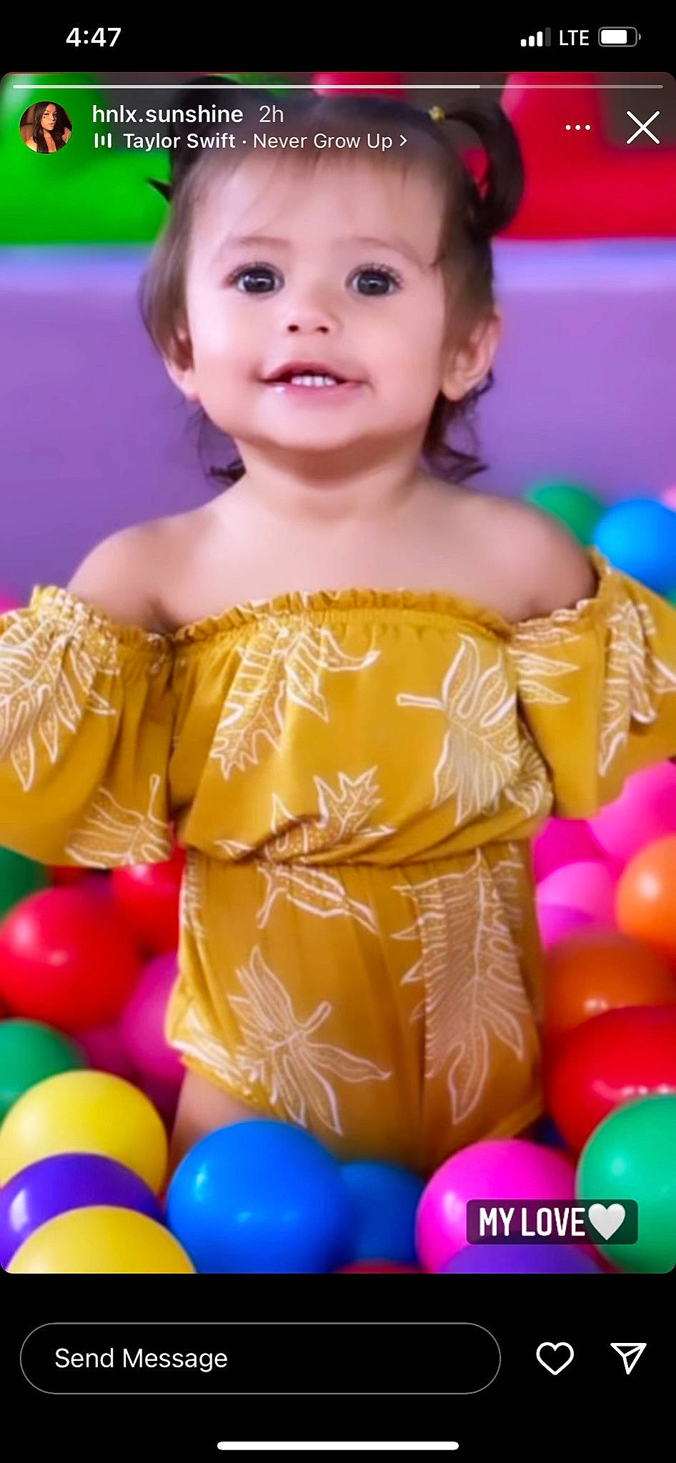 Avalynn joined the competition — help win amazing prizes! baby_toddler_clothing, balloon, blue, child, electric_blue, event, fun, happy, joy, leisure, magenta, party_supply, people, person, photograph, pink, product, smile, snapshot, toddler