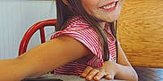 Avianna is registered to the contest to win money with this photo: child, electronics, face, female, furniture, girl, happy, head, indoors, interiordesign, mobilephone, person, phone, photography, plant, portrait, pottedplant, smile, table, wood
