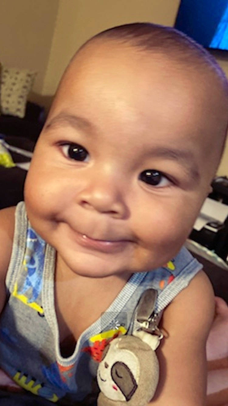 Kanan is registered to the contest to win money with this photo: baby, baby_toddler_clothing, cheek, child, chin, cool, ear, eyebrow, eyelash, forehead, fun, happy, head, iris, joy, lip, mouth, nose, person, skin