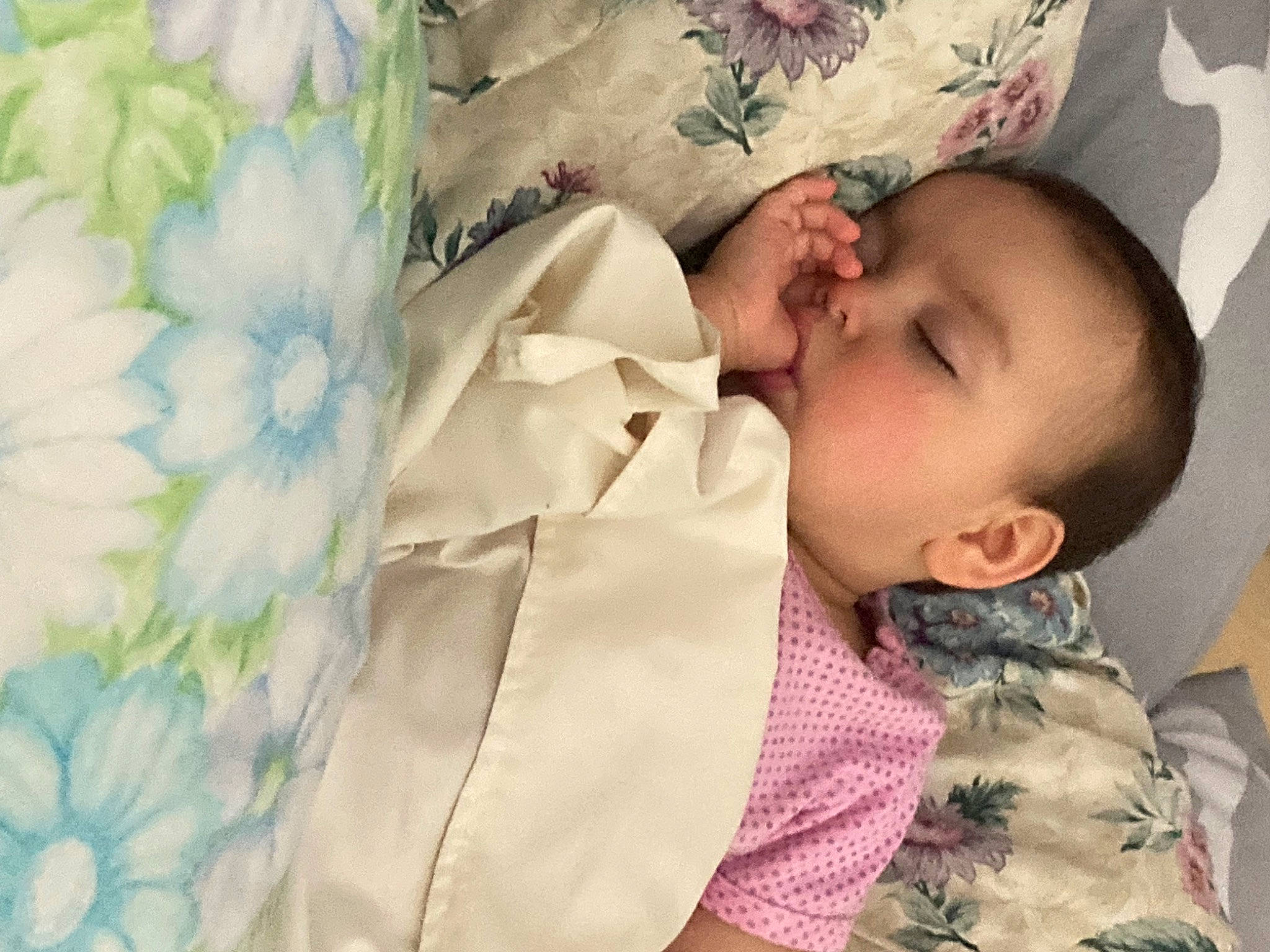 Kinsleigh is registered to the contest to win money with this photo: baby, baby_products, baby_sleeping, baby_toddler_clothing, bedtime, cheek, child, collar, comfort, dress_shirt, eyelash, happy, linens, nap, pattern, person, product, skin, sleeve, textile