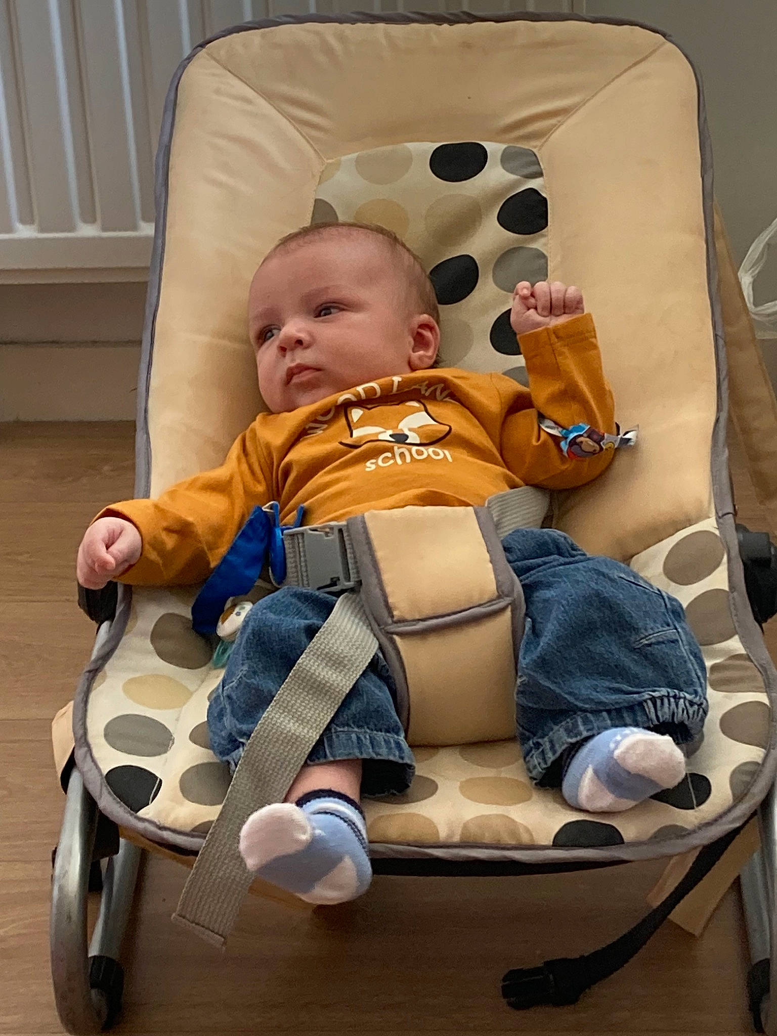 Lucas participe au concours pour gagner de l'argent avec cette photo : baby, baby_carriage, baby_in_car_seat, baby_products, baby_safety, baby_sleeping, baby_toddler_clothing, baby_toys, car_seat, cheek, child, comfort, infant_bed, lap, person, product, riding_toy, sitting, toddler, toy