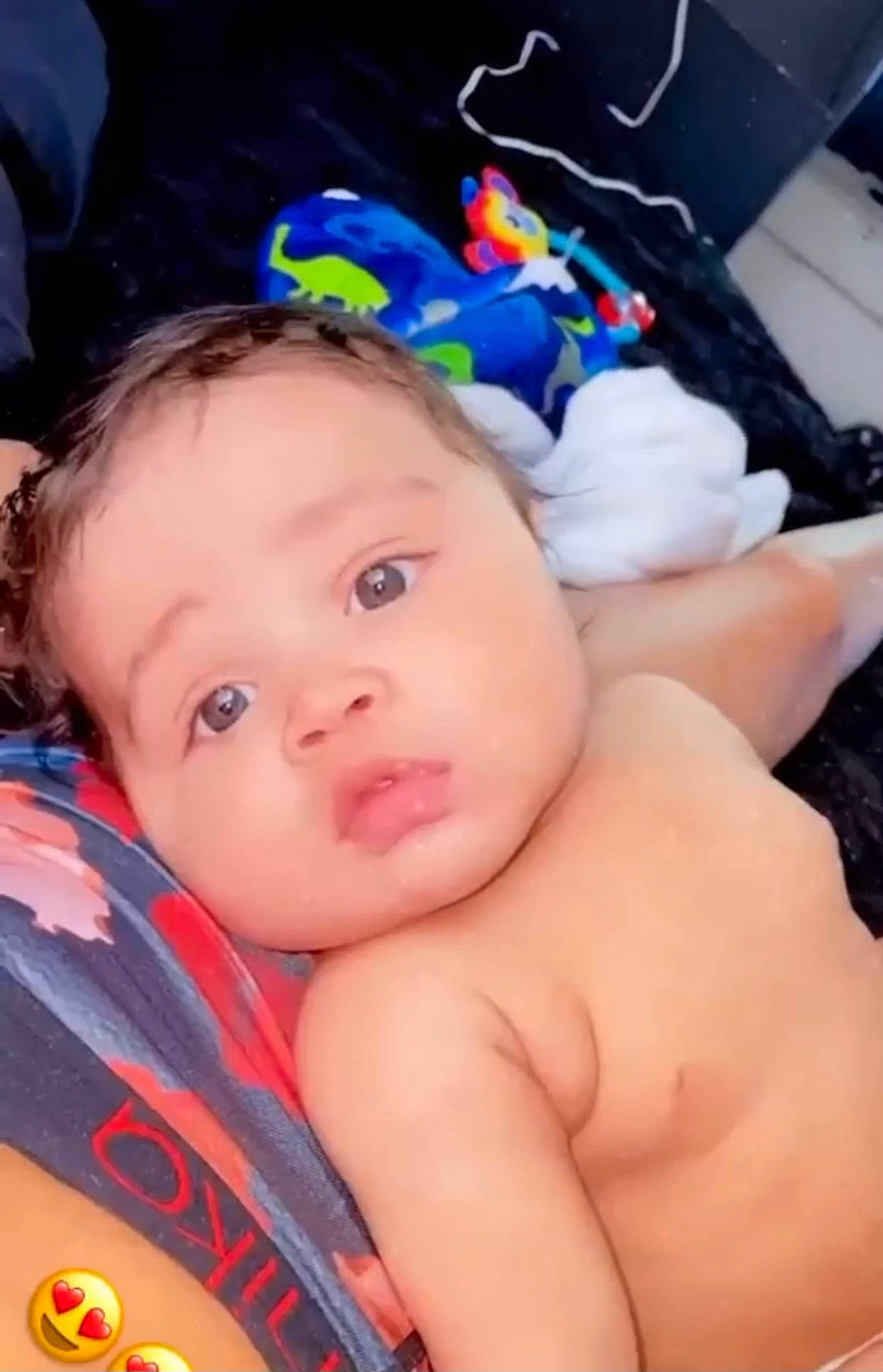 Destin is registered to the contest to win money with this photo: baby, baby_toddler_clothing, cheek, chin, cool, eye, eyebrow, eyelash, face, finger, fun, hairstyle, happy, head, iris, lip, mouth, nose, person, skin