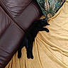 animal, black_cat, blanket, cat, couch, cozy, furniture, home, indoor, leather, lying_down, nap, pet, pillow, portrait, relaxed, sleeping, sofa, tropical, yellow_blanket