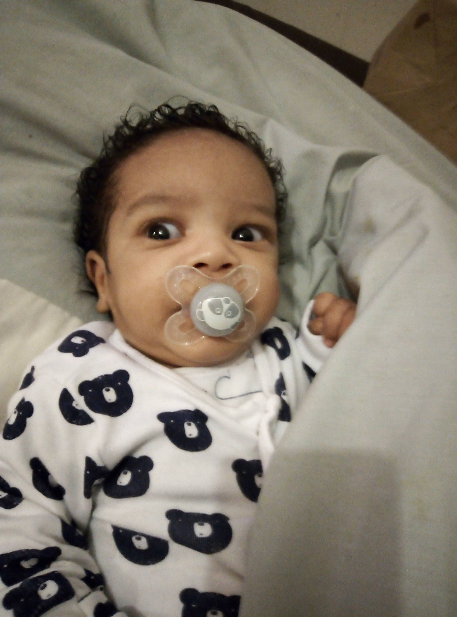 Donte joined the competition — help win amazing prizes! cheek, child, day, eye, face, finger, girl, head, infant, mouth, nose, person, product, skin, smile, toddler