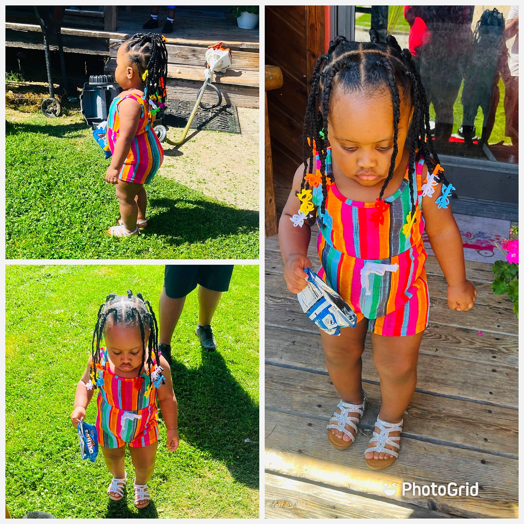 Zariah joined the competition — help win amazing prizes! adaptation, baby_toddler_clothing, beauty, child, clothing, collage, electric_blue, event, facial_expression, fun, grass, happy, magenta, pattern, people_in_nature, person, sleeve, snapshot, street_fashion, t_shirt