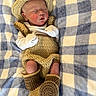 Christopher joined the competition — help win amazing prizes! newborn, baby, sleeping, infant, crochet, hat, booties, blanket, portrait, indoors, cozy, handmade, clothing, mittens, white_shirt, textile, lying_down, peaceful, close_up, photography