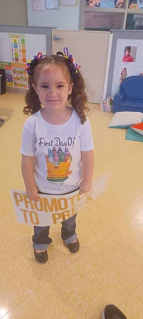 Jaylannia joined the competition — help win amazing prizes! baby_toddler_clothing, child, event, flooring, fun, hairstyle, happy, human_leg, joint, joy, knee, pattern, person, shorts, skin, sleeve, smile, sock, standing, t_shirt