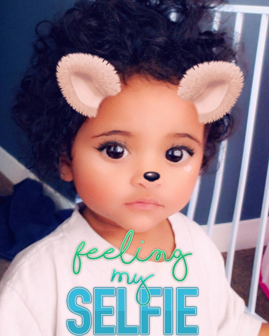 Nai'Lani is registered to the contest to win money with this photo: afro, black_hair, brown_hair, cheek, child, doll, ear, eyebrow, eyelash, face, fawn, forehead, hair, hairstyle, head, organ, person, toddler, toy, wig