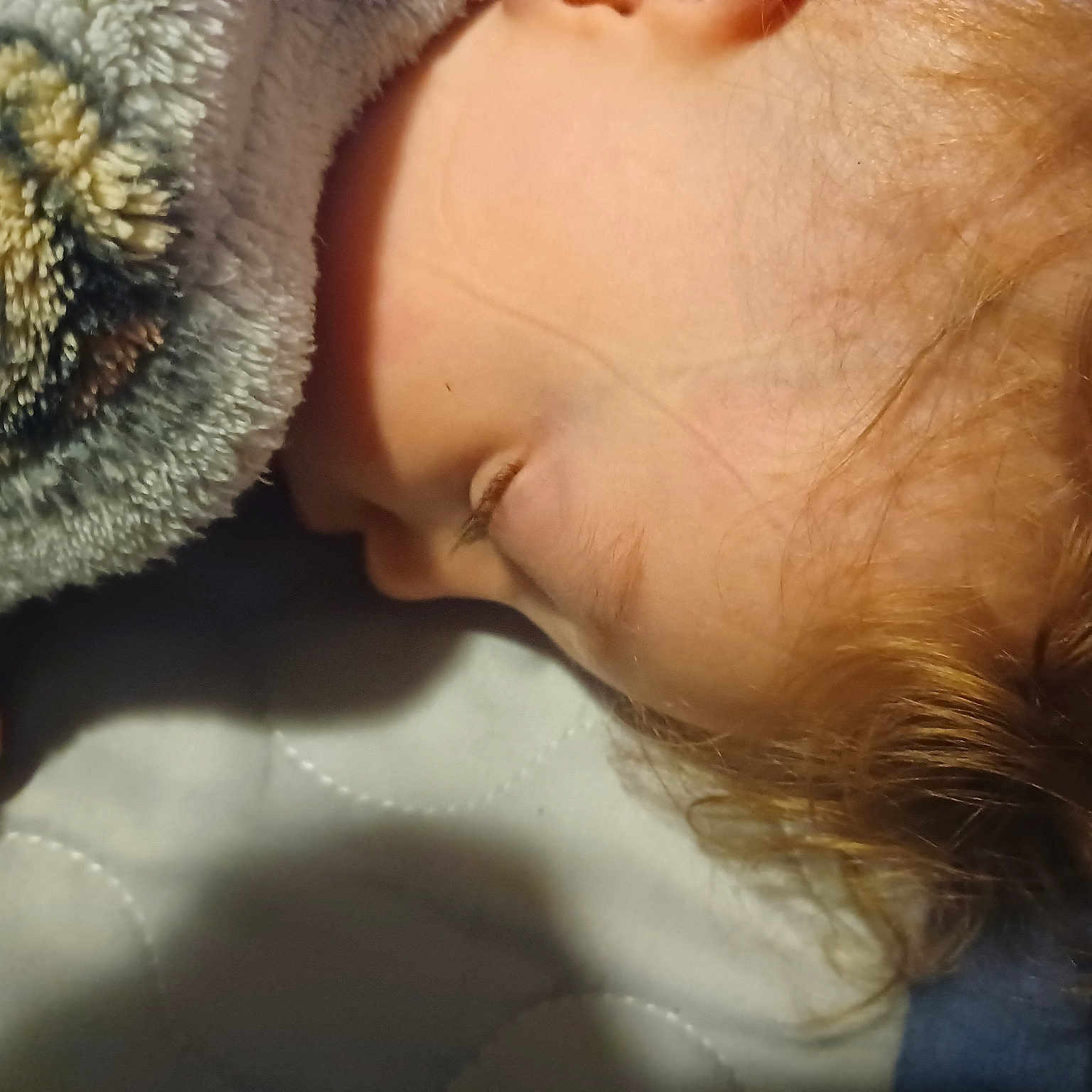 Hayden joined the competition — help win amazing prizes! baby, bedtime, cap, comfort, ear, eye, eyebrow, eyelash, felidae, gesture, happy, iris, knit_cap, lip, neck, nose, small_to_medium_sized_cats, toddler, whiskers, wrinkle