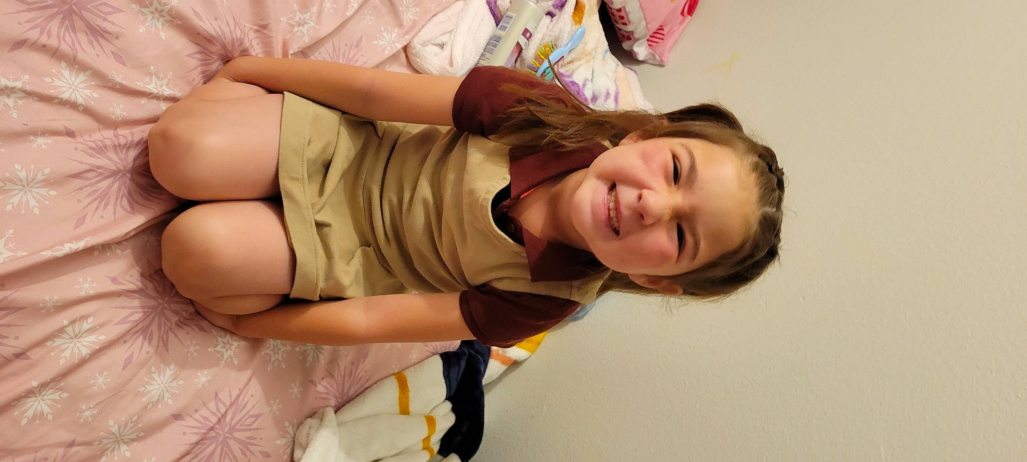 Evalynn joined the competition — help win amazing prizes! abdomen, arm, clothing, comfort, elbow, eyelash, fun, hair, happy, human_leg, joint, knee, long_hair, neck, person, skin, sleeve, smile, thigh, trunk