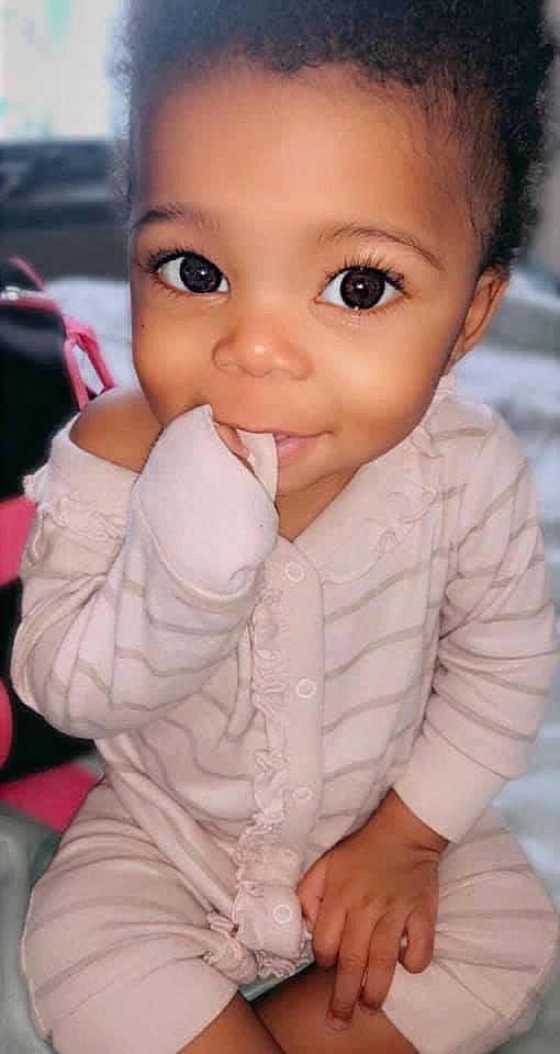 Charlotte Rose joined the competition — help win amazing prizes! baby, beauty, black_hair, brown_hair, cheek, child, eye, eyebrow, face, finger, forehead, lip, mouth, nose, person, skin, smile, thumb, toddler