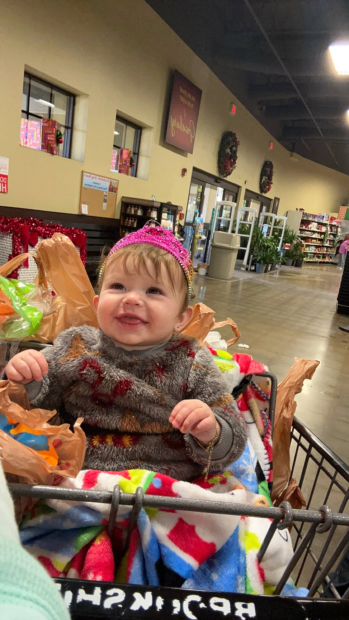 Natalie joined the competition — help win amazing prizes! baby, baby_products, chair, child, city, event, fun, happy, holiday, joy, leisure, people, person, recreation, room, sitting, skin, smile, tire, toddler