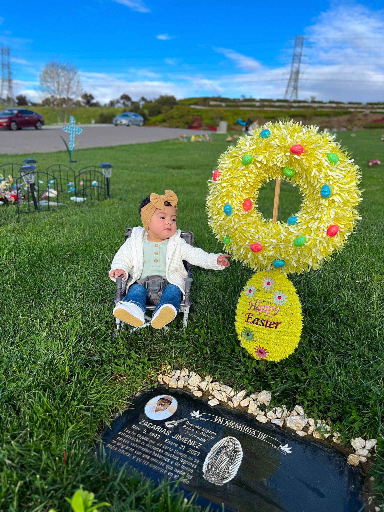 Camila joined the competition — help win amazing prizes! automotive_wheel_system, circle, cloud, event, fun, grass, grass_family, grassland, happy, headwear, landscape, lawn, leisure, people_in_nature, person, plant, pole, recreation, sky, spring