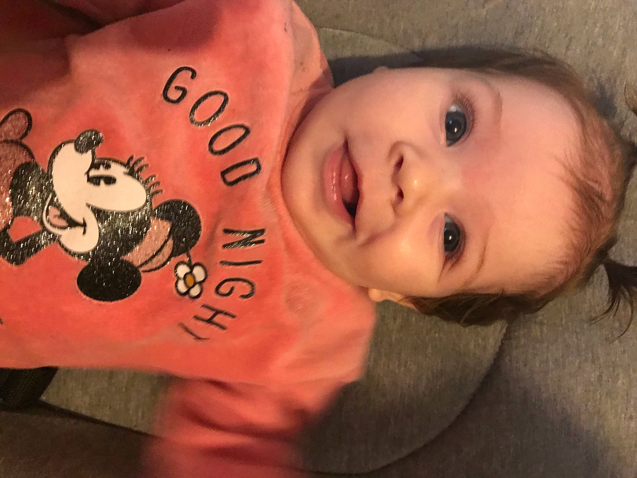 Kaylie participe au concours pour gagner de l'argent avec cette photo : baby, baby_toddler_clothing, cheek, child, happy, iris, lip, person, toddler