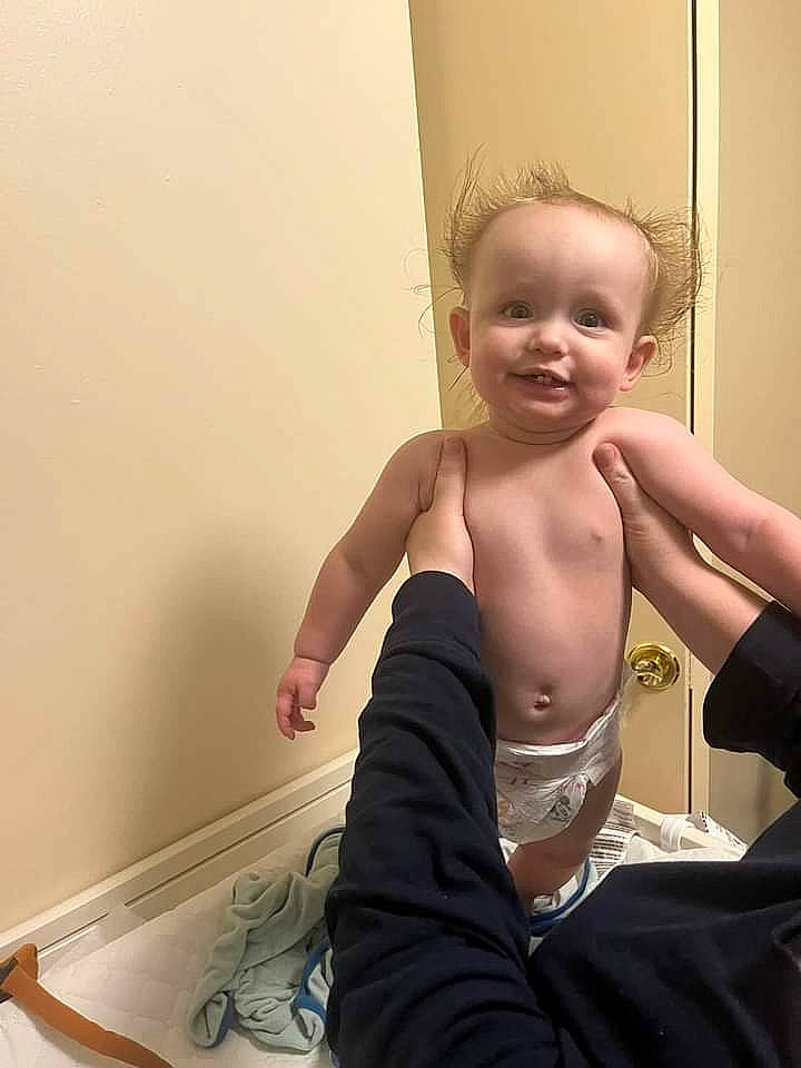 Owen joined the competition — help win amazing prizes! abdomen, arm, baby, barechested, chest, elbow, eyelash, finger, gesture, happy, human_leg, joy, neck, person, smile, stomach, thigh, thumb, toddler, trunk