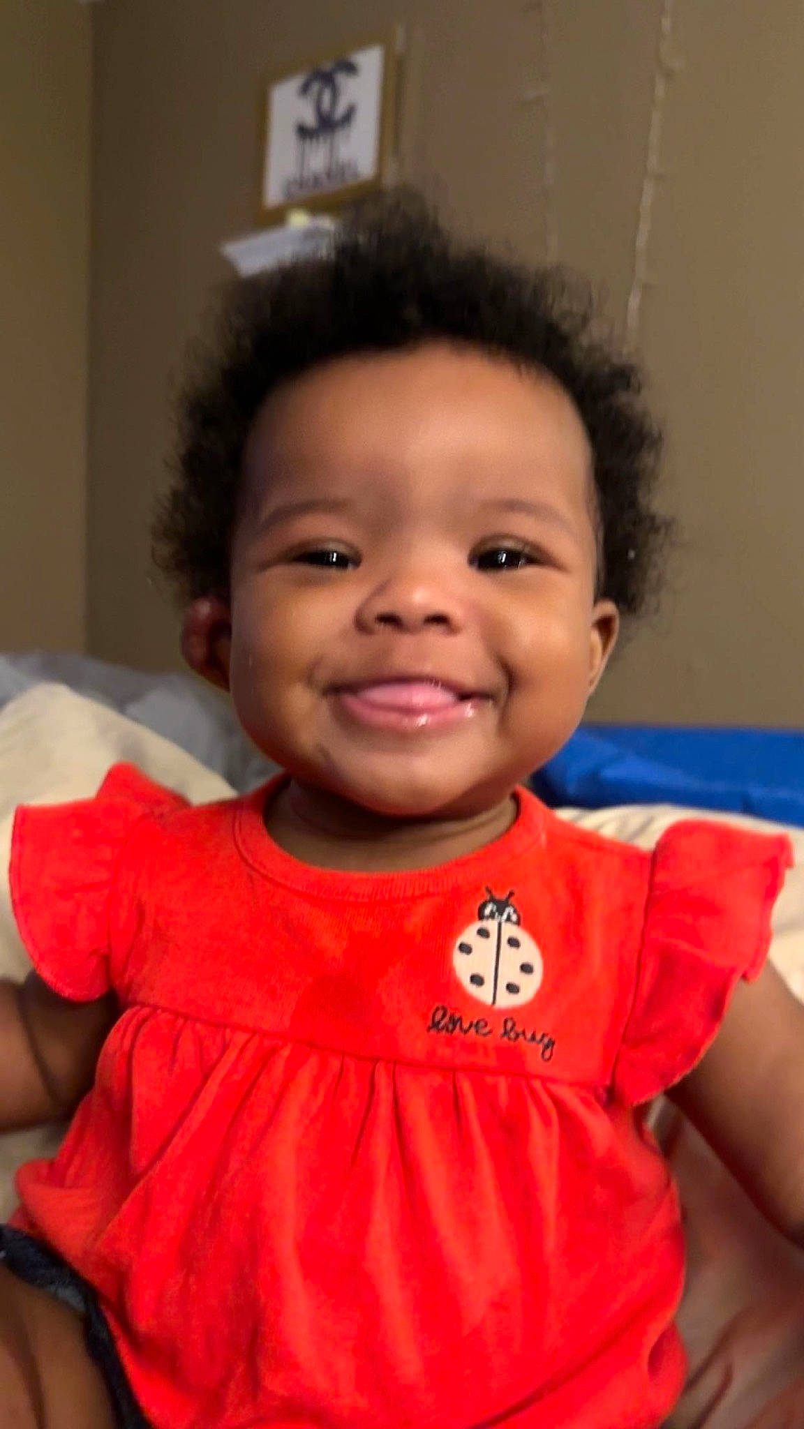 A Nilah joined the competition — help win amazing prizes! cheek, chin, eye, eyebrow, facial_expression, forehead, fun, gesture, happy, human_body, iris, joy, neck, nose, person, shoulder, skin, sleeve, smile, standing